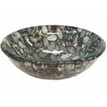 Eden Bath Eden Bath EB-GS39 14 in. Natural Pebble Pattern Glass Vessel Sink EB_GS39